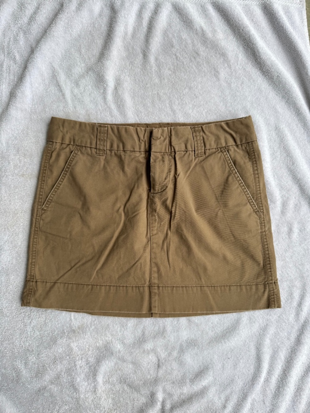 Vintage Gap Tan Favourite Chino Skirt